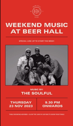 BEER HALL JAKARTA - THURSDAY