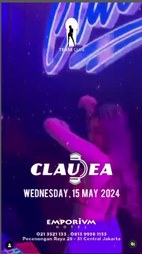 EMPORIUM TEASE CLUB JAKARTA - 𝐂𝐋𝐀𝐔𝐃𝐄𝐀