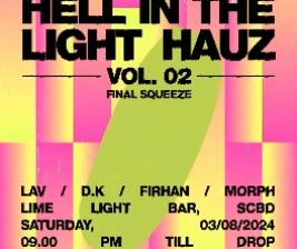 LIME LIGHTBAR SCBD  HELL IN THE LIGHT HAUZ VOL2