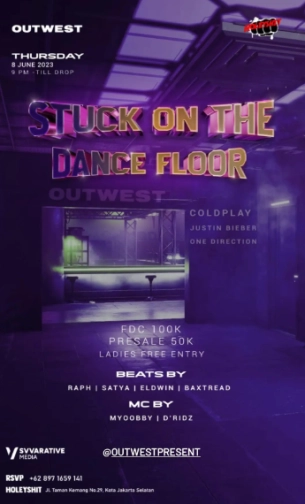 HOLEYSHIT JAKARTA - STUCK ON THE DANCE FLOOR