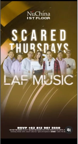 NU CHINA JAKARTA - SCARED THURSDAYS