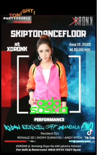 XDRONK JAKARTA - SKIPTODANCEFLOOR