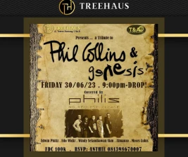 TREEHAUS JAKARTA  TRIBUTE TO PHIL COLLINS  GENESIS 