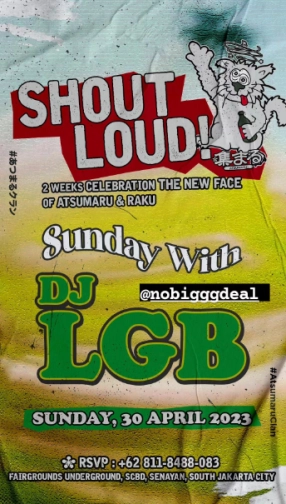 ATSUMARU JAKARTA - SHOUT LOUD! SUNDAY