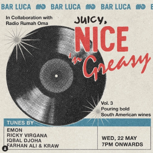 BAR LUCA JAKARTA - JUICY, NICE ’N GREASY