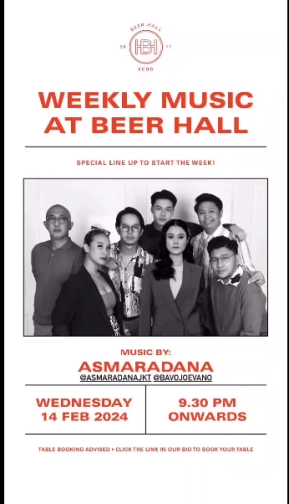 BEER HALL JAKARTA - WEDNESDAY