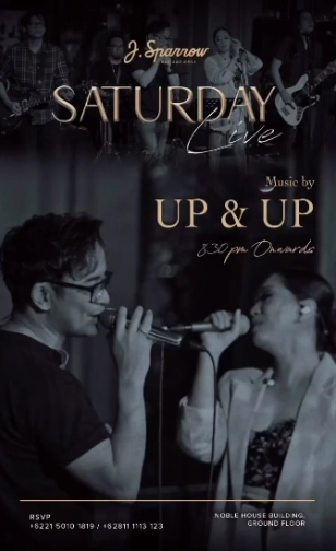 J.SPARROW JAKARTA - SATURDAY LIVE