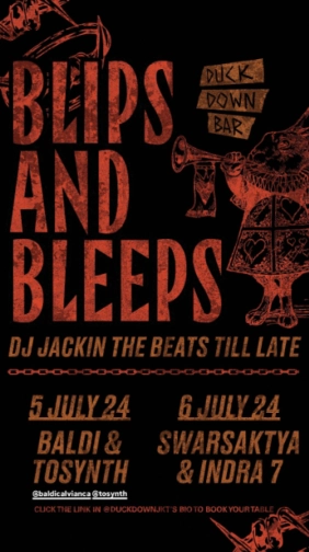 DUCK DOWN JAKARTA - BLIPS & BLEEPS