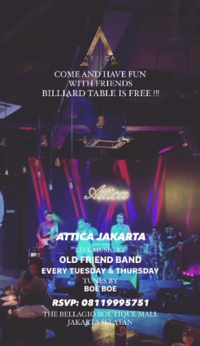 ATTICA JAKARTA - TUESDAY