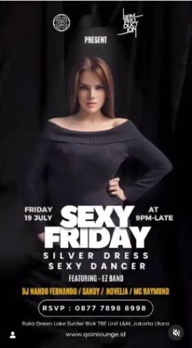 QOIN LOUNGE JAKARTA - SEXY FRIDAY