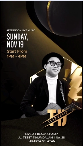 BLACK CHAMP JAKARTA - SUNDAY AFTERNOON LIVE MUSIC