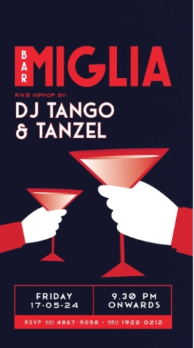 BAR MIGLIA JAKARTA - FRIDAY