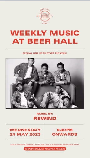 BEER HALL JAKARTA - WEDNESDAY