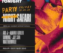 ZOO SCBD  PARTY SAFARI