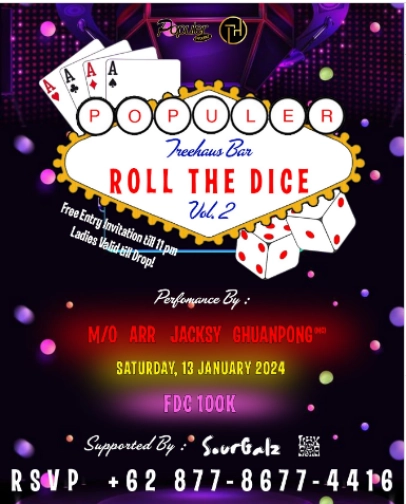 TREEHAUS JAKARTA - ROLL THE DICE (VOL2) 🎲🎲