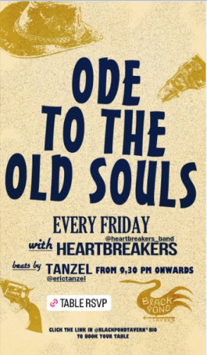 BLACK POND TAVERN JAKARTA - ODE TO THE OLD SOULS