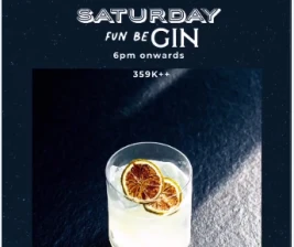 KILA KILA JAKARTA  SATURDAY FUN BE GIN