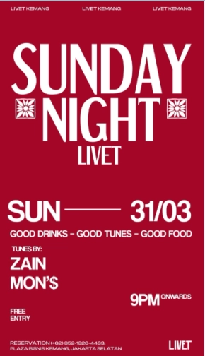 LIVET KEMANG - SUNDAY NIGHT LIVE(T)