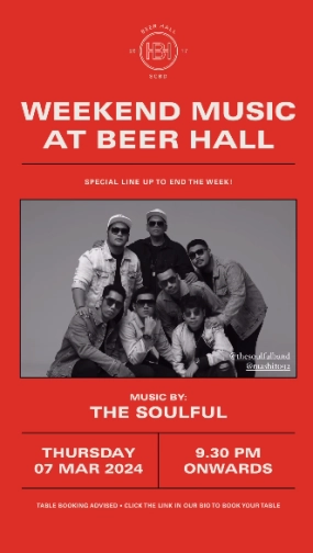 BEER HALL JAKARTA - THURSDAY