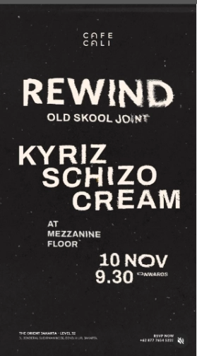 CAFE CALI JAKARTA - REWIND OLD SKOOL JOINT