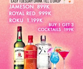 EASY JAKARTA  TUESDAY WHISKEY