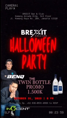 BREXIT JAKARTA - HALLOWEEN PARTY