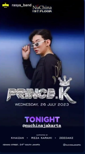 NU CHINA JAKARTA - PRINCE K