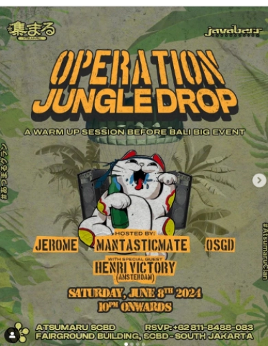 ATSUMARU JAKARTA - OPRATION JUNGLE DROP