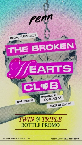 PENN KEBAYORAN BARU - THE BROKEN HEART CLUB