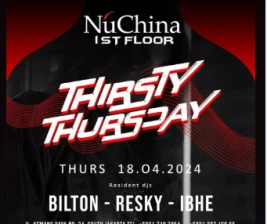 NU CHINA JAKARTA  THIRSTY THURSDAY