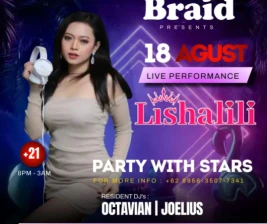 MR BRAID JAKARTA  PARTY WITH STARS