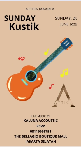 ATTICA JAKARTA - SUNDAY KUSTIK