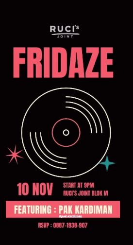 BEER HALL JAKARTA - FRIDAZE