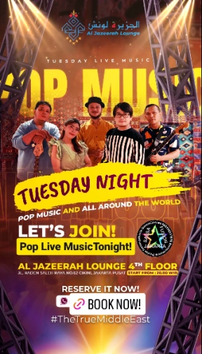 AL JAZEERAH LOUNGE JAKARTA - POP MUSIC