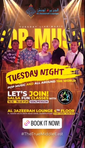 AL JAZEERAH LOUNGE JAKARTA - POP MUSIC