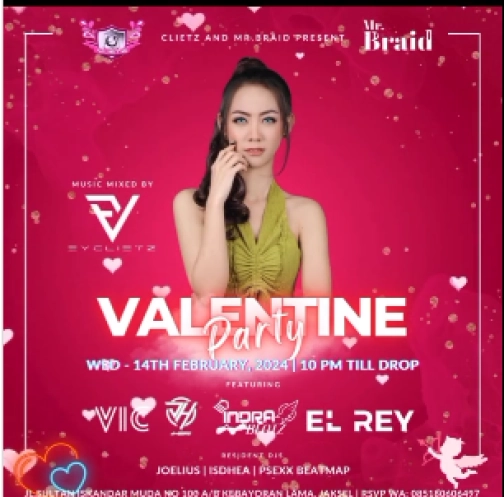 MR BRAID JAKARTA - VALENTINE PARTY