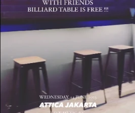 ATTICA JAKARTA  WEDNESDAY