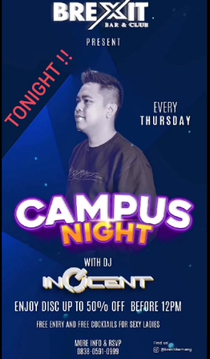 BREXIT JAKARTA - CAMPUS NIGHT