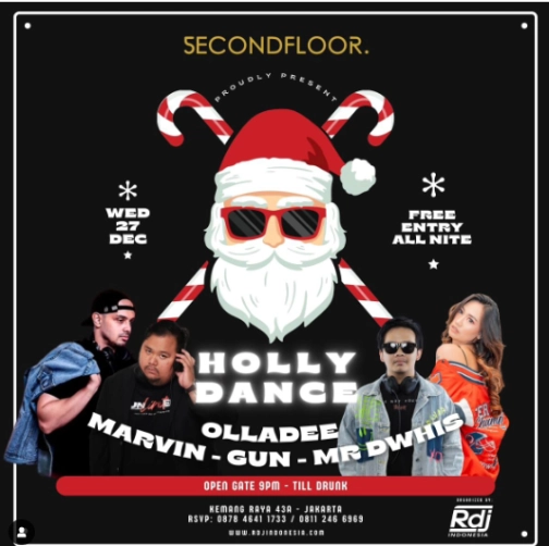 SECONDFLOOR BAR & LOUNGE JAKARTA - HOLLY DANCE