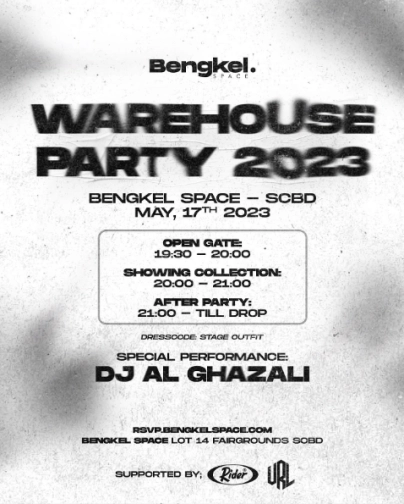 BENGKEL SCBD - WAREHOUSE PARTY 2023