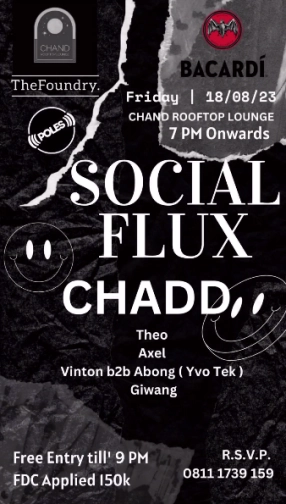 CHAND ROOFTOP LOUNGE JAKARTA - SOCIAL FLUX CHADD