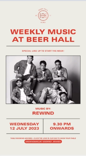 BEER HALL JAKARTA - WEDNESDAY