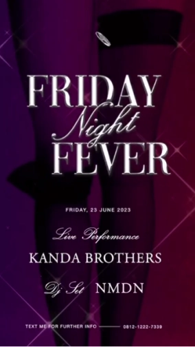 MS JACKSON JAKARTA - FRIDAY NIGHT FEVER