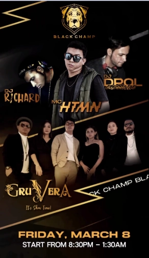 BLACK CHAMP JAKARTA - FRIDAY