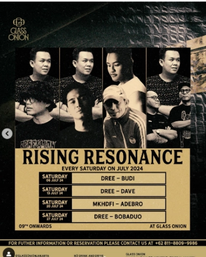 GLASS ONION JAKARTA - RISING RESONANCE