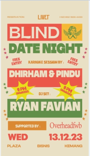 LIVET KEMANG - BLIND DATE NIGHT