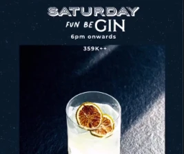 KILA KILA JAKARTA  SATURDAY FUN BE GIN