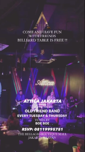 ATTICA JAKARTA - THURSDAY