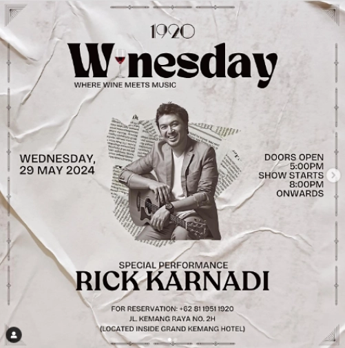 1920 LOUNGE JAKARTA - WINESDAY