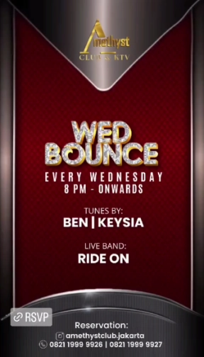 AMETHYST CLUB JAKARTA - WED BOUNCE